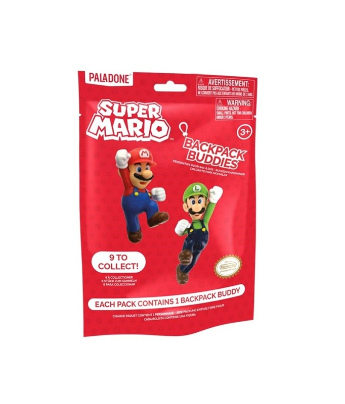 Super Mario Backpack Buddies – Charaktere / Figuren (Schlüsselanhänger)