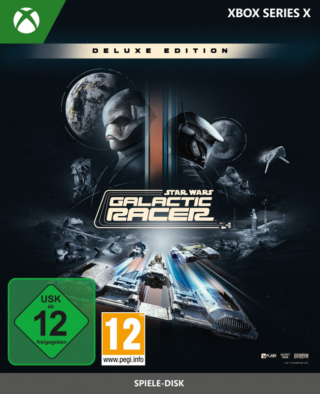 Star Wars Galactic Racer Deluxe Edition (deutsch spielbar) (AT PEGI) (XBOX Series X) inkl. exklusive Lackierung