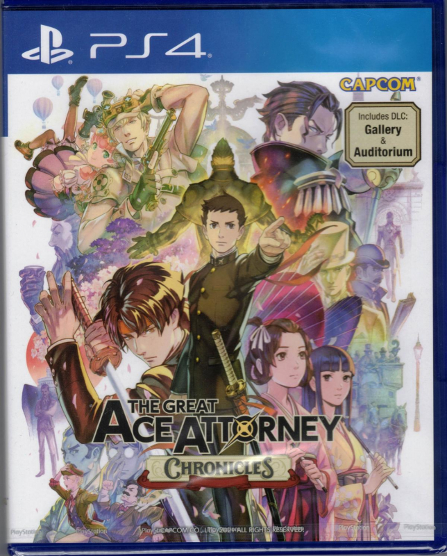 The Great Ace Attorney Chronicles (englisch spielbar) (ASIA Import) (PS4)