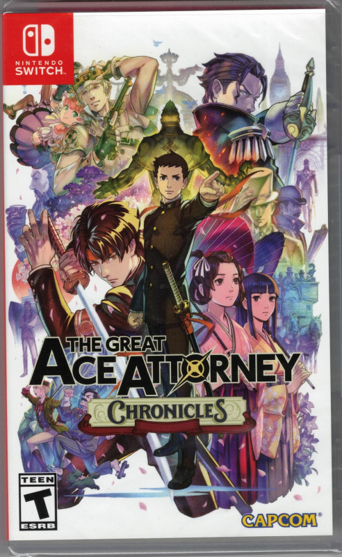 The Great Ace Attorney Chronicles (englisch spielbar) (US ESRB) (Nintendo Switch)
