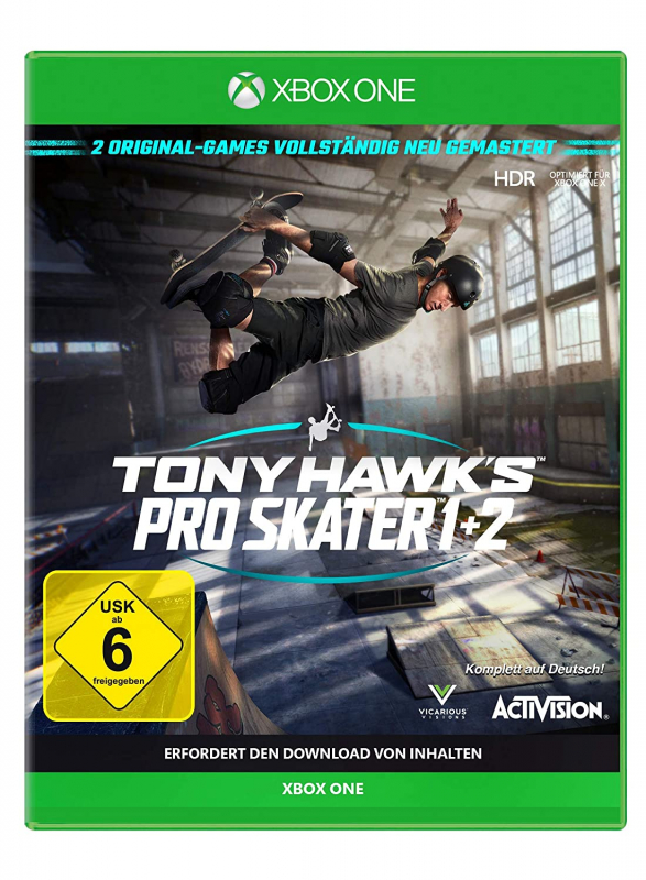 TONY HAWK's Pro Skater 1+2 (deutsch) (DE USK) (XBOX ONE)