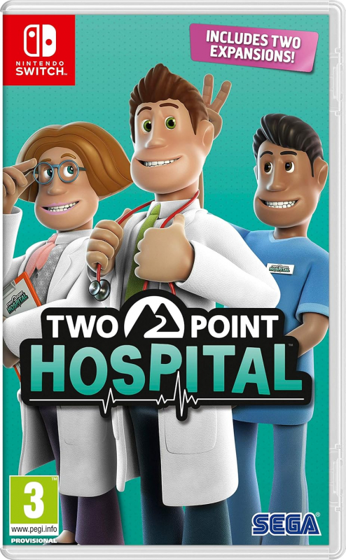 Two Point Hospital (deutsch spielbar) (AT PEGI) (Nintendo Switch)