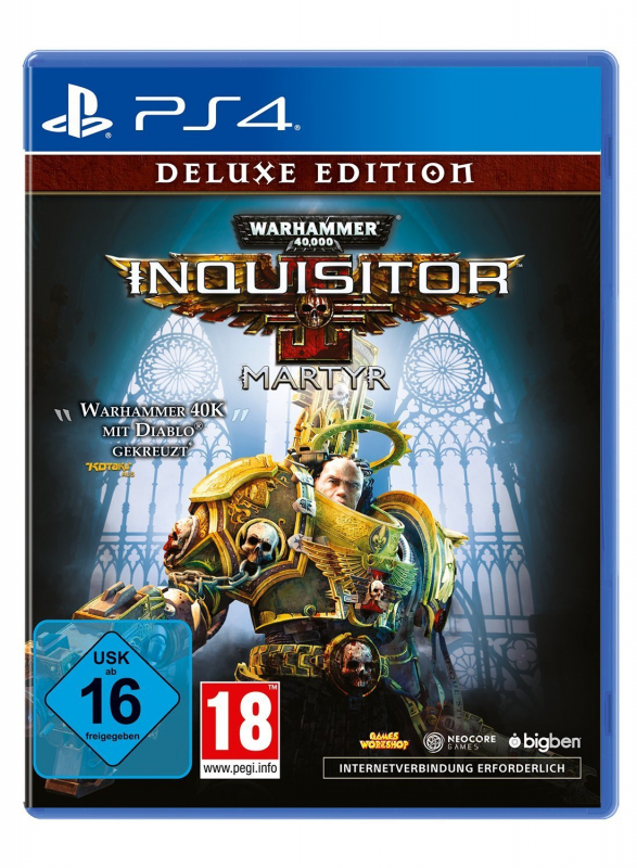 Warhammer 40.000 Inquisitor Martyr Deluxe Edition  (deutsch) (DE) (PS4)