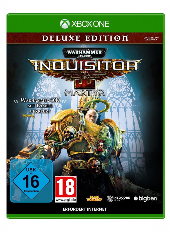 Warhammer 40.000 Inquisitor Martyr Deluxe Edition  (deutsch) (DE) (XBOX ONE)