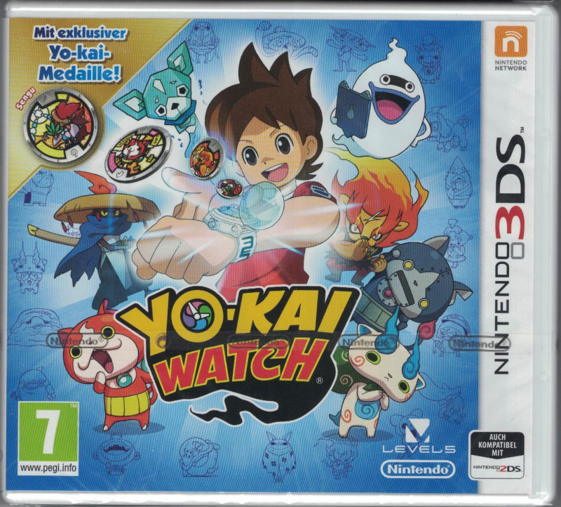 YO-KAI Watch (deutsch) (AT PEGI) (3DS) inkl. Yo-Kai-Medaille