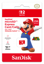 SanDisk microSD EXPRESS Card 256 GB für Nintendo Switch 2 (10016157)