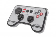 Blaze Evercade Wireless Controller (für Evercade VS, VS-R & Alpha, Switch 1+2, PC, Mac, Android-Geräten), weiß