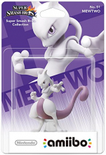amiibo Super Smash Bros. Collection Mewtwo Mewtu No. 51 (Nintendo Wii U/Switch/3DS/New 3DS)
