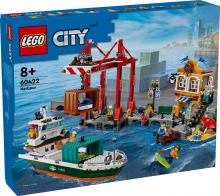 LEGO® City 60422 Hafen mit Frachtschiff [neu]