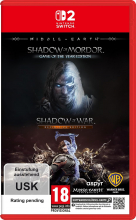 Middle Earth The Shadow Bundle (Mittelerde Mordors Schatten & Mittelerde Schatten des Krieges) [uncut] (deutsch spielbar) (AT PEGI) (Nintendo Switch 2)
