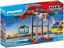 PLAYMOBIL City Action 70770 Portalkran inklusive Containern [neu]