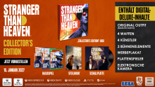 STRANGER THAN HEAVEN Collector's Edition [uncut] (deutsch spielbar) (AT PEGI) (XBOX Series X) inkl. Bonus DLC