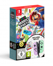 Super Mario Party + Joy-Con Set pastell-lila und pastell-grün (deutsch) (AT PEGI) (Nintendo Switch)