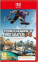 Tony Hawk's Pro Skater 3+4 (deutsch spielbar) (AT PEGI) (Nintendo Switch 2) [Code in a Box]