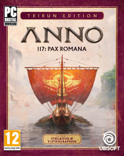 Anno 117 Pax Romana Tribun Steelbook Edition (deutsch spielbar) (AT PEGI) (PC) [Code in a Box] inkl. Builder Pack DLC